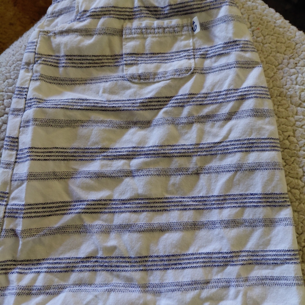 Carter's Blue and White Striped Skirt